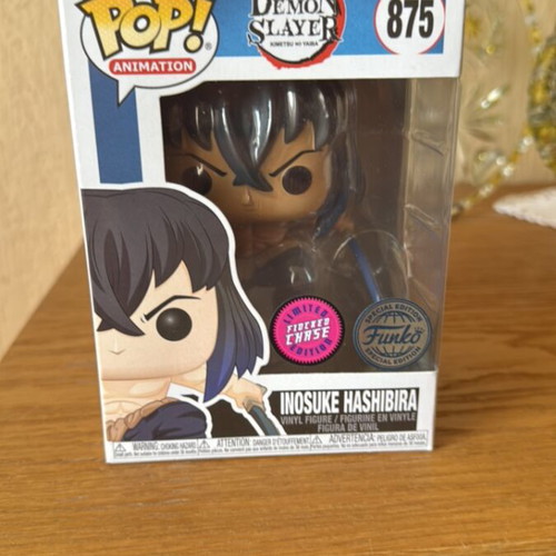 Funko Pop! Demon Slayer Inosuke Hashibira Chase new