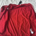 Adidas jacket new, red, size M