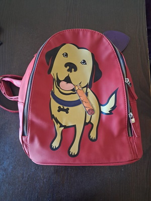 Carpisa Kids Teen Backpack like new, red
