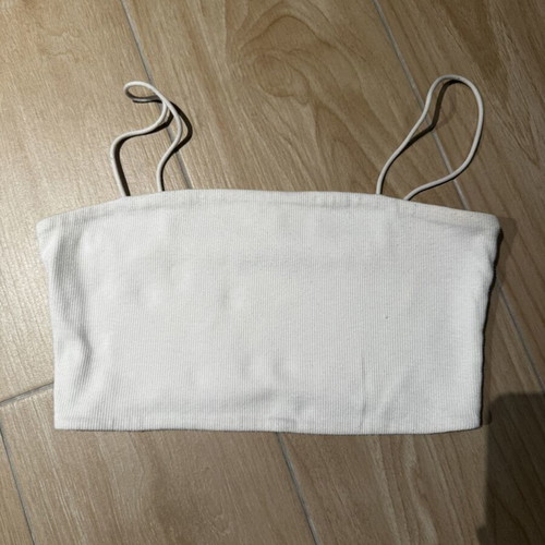 White tops pack of 2, one Shein, used, size S