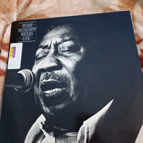 Muddy Waters Muddy "Mississippi" Waters Live vinyl LP album used, blues