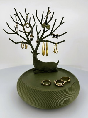 Μοντέρνα Μπιζουτιέρα Ελάφι 2-σε-1 Καινούργιο