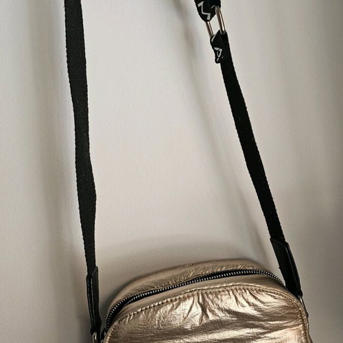 Maria Mare crossbody bag used, rose gold and black