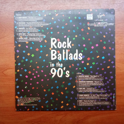 Rock Ballads in the 90's LP used, collectible rare record