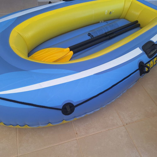 Inflatable boat used