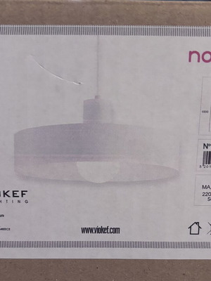 Κρεμαστό φωτιστικό Vioker Norton καινούργιο, λευκό χρώμα
