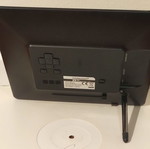 Intenso 8" Photobase digital photo frame used with remote and Micro SD card