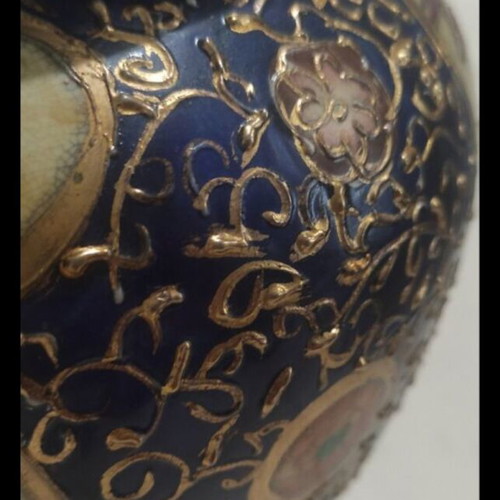 Satsuma vase used