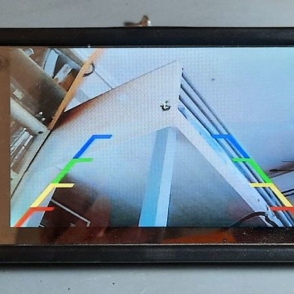 Car rearview camera new, waterproof with metal frame