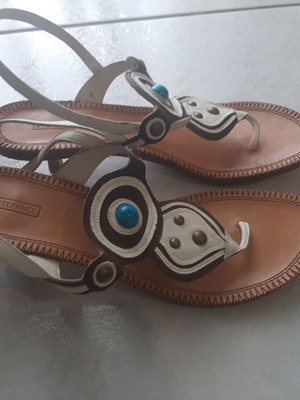 Stefanel summer sandals new, size 40, white