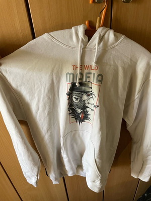 The Wild hoodie white size M like new