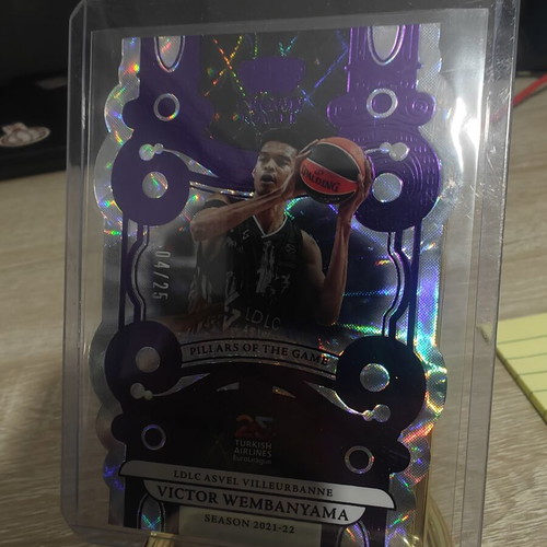 2024-25 Panini Crown Royale EuroLeague Basketball card Victor Wembanyama
