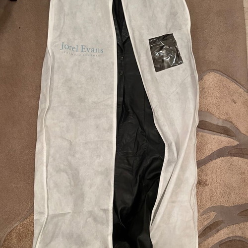 Trinity Matrix women's black leather coat like new