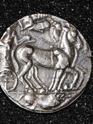 Silver Coin Cassandra Chalkidiki Apollo 750 Silver Museum-Quality Replica