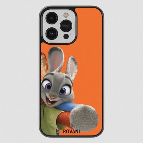 Silicone case with Zootropolis print for iPhone 15Pro new