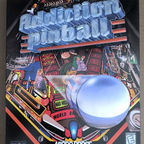 Addiction Pinball PC CD-ROM like new, Big Box
