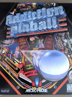 Addiction Pinball PC CD-ROM like new, Big Box