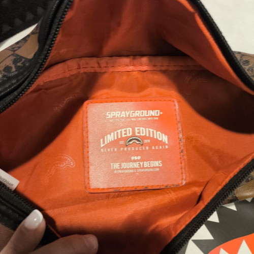 Sprayground waist bag limited edition, used, 30x20 cm