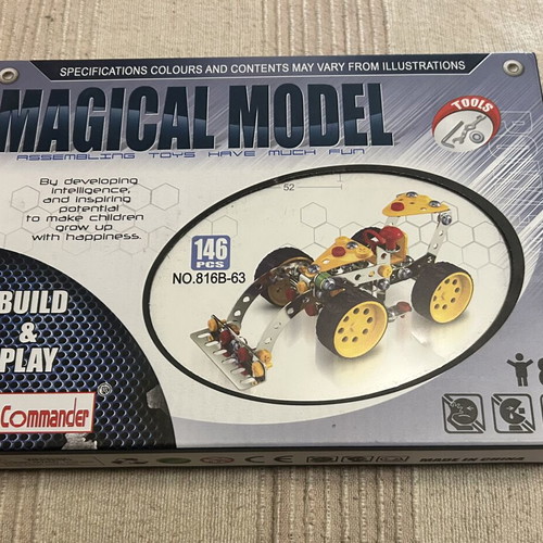 Iron Commander Magical Model 816B-63 construction set new