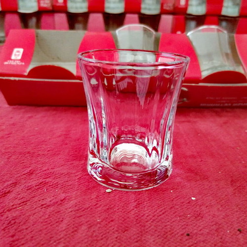 Σετ 3 ποτήρια σφηνάκι 54 ml Ιταλίας καινούργια