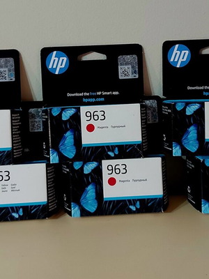 HP 963 Original ink cartridges x6, sealed