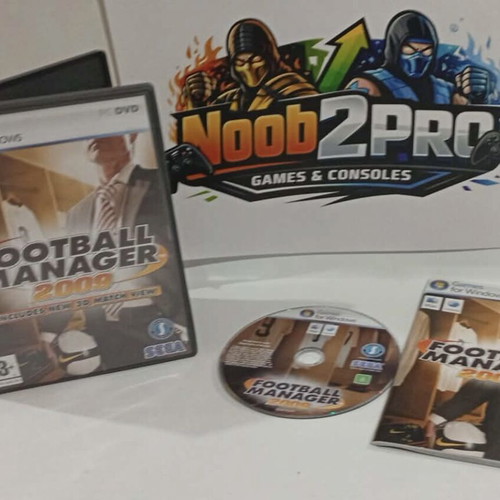 Football Manager 2009 PC DVD used sports game