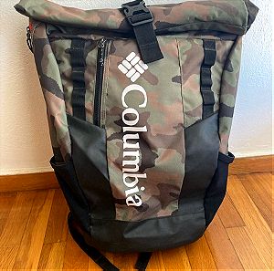 Columbia Backpack ανατομικό ορειβατικό σακίδιο camo roll top