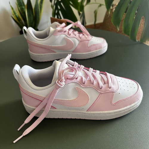 Nike Borough Low sneakers new, size 40, white and pink