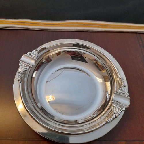 Silver 925 ashtray like new, set of 2 pieces