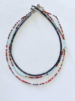 Handmade necklace with beads new