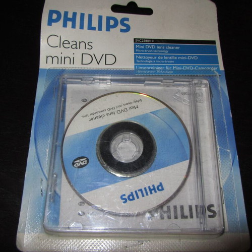 Philips Mini DVD Lens Cleaner like new, unused