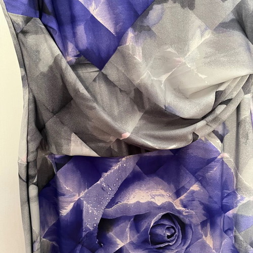 Coast floral printed dress used, size 16 petite