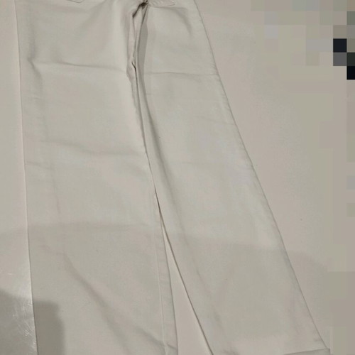 Pack of two white elastic Zara pants like new for 8-9 years old