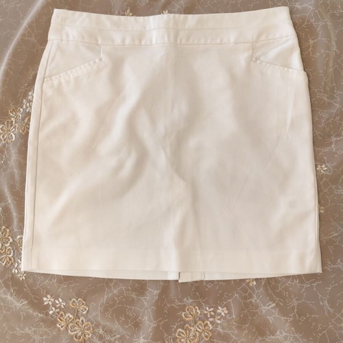 Banana Republic skirt like new, white, size L 40 12
