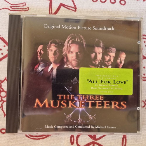 The Three Musketeers 1993 Original Soundtrack CD like new