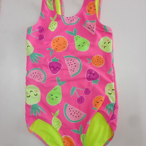 H&M Girls' Swimwear Set Like New, 3 Pieces, Ages 6-8, Pink