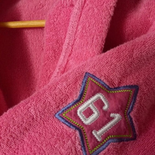 Nef-nef s-m cotton bathrobe used