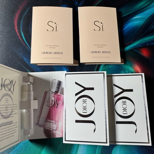 Travel pack perfumes new, 3 Dior Joy and 2 Armani Si mini 2 ml