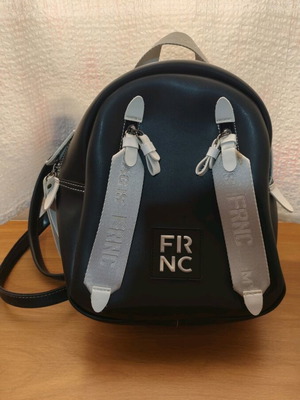 FRNC backpack black and white like new