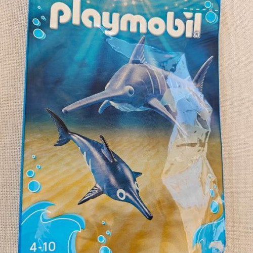 Playmobil Sea Animal Fence, Octopus & Swordfish Sets New