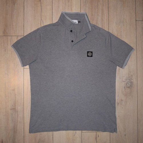 Stone Island Polo Shirt grey size XXL like new