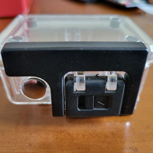 Waterproof protective housing for action camera with spare back new