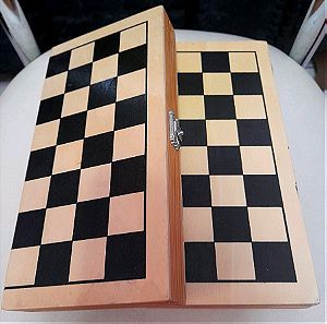 Τάβλι-σκάκι, δύο κομμάτια
