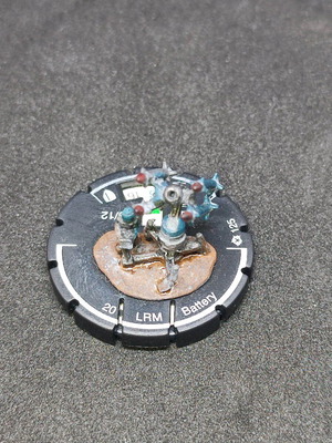Mechwarrior LRM Battery #125 like new