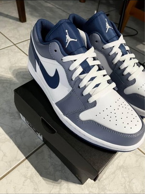 Air Jordan 1 Low Ashen Slate, μέγεθος 44, σχεδόν καινούργια