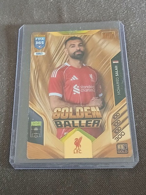 Panini FIFA 365 Mohamed Salah Golden Baller κάρτα