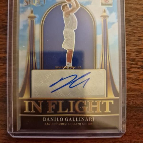 Panini Euroleague Select Armani Milan Gallinari Auto New