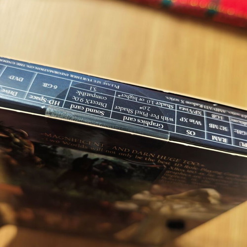 Two Worlds PC game like new
