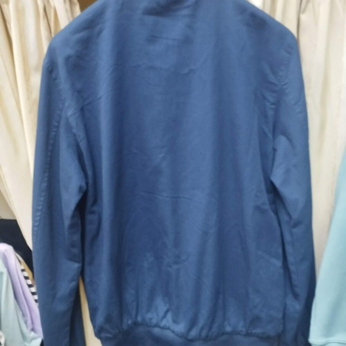 Men's Indigo Spring Jacket new cotton with zipper