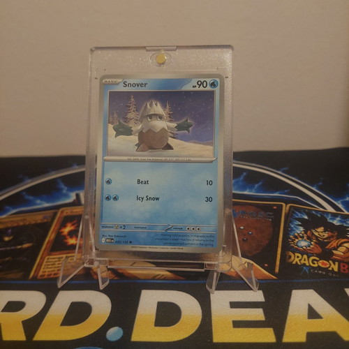 Snover Pokémon card like new